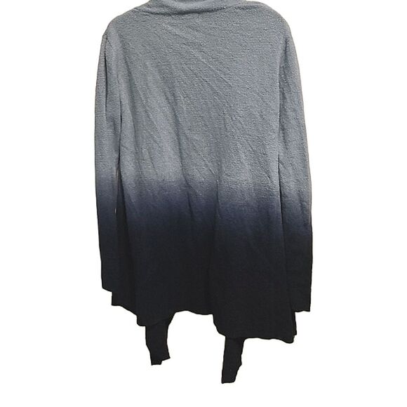 Barefoot Dreams Gray Ombre Calypso Wrap Cardigan S/M - Picture 3 of 6